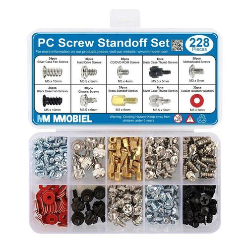 Schroevenset 228 st. - voor Computer / PC - Computer, Doe-het-zelf en Verbouw, Overige Doe-het-zelf en Verbouw, Nieuw, Verzenden