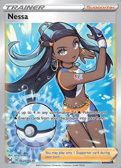 Nessa TG 27/30 lost Origin, Hobby en Vrije tijd, Verzamelkaartspellen | Pokémon, Losse kaart, Nieuw, Foil, Ophalen of Verzenden