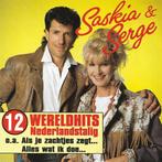 cd - Saskia &amp; Serge - 12 Wereldhits Nederlandstalig, Verzenden, Zo goed als nieuw