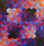 Victor Vasarely (1906-1997) - from Hommage a l’Hexagone -, Antiek en Kunst