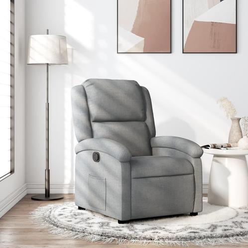 Fauteuil Lichtgrijs Verstelbaar - Retourdeal - 35% Korting!, Huis en Inrichting, Fauteuils, 50 tot 75 cm, 75 tot 100 cm, Nieuw