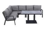 Azoren/Rockford loungeset - met verstelbare tafel - links &, Verzenden, Nieuw, Overige materialen, Loungeset