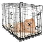 MaxxPet Hondenbench met Plaid - Zwart - 61x43x48 (Dier), Verzenden, Nieuw