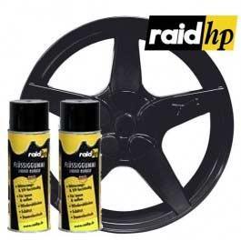 Velgen folie pakket Raid HP klein mat zwart - vergelijkbaar, Auto diversen, Tuning en Styling, Verzenden