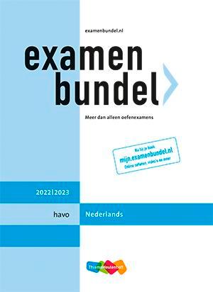 Examenbundel havo Nederlands 20222023 9789006639674, Boeken, Studieboeken en Cursussen, Zo goed als nieuw, Verzenden