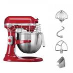 Kitchenaid professionele mixer 6,9 l rood – 5KSM7990XXEER-, Ophalen of Verzenden, Nieuw