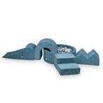 XL speelset van corduroy met ballenbak en 5 foamblokken i..., Ophalen of Verzenden, Nieuw