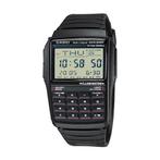 Horloge Heren Casio DATABANK CALCULATOR Zwart Grijs, Verzenden, Nieuw