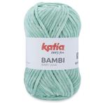 Katia Bambi - 328 witgroen - Chenille Garen, Hobby en Vrije tijd, Breien en Haken, Ophalen of Verzenden, Nieuw