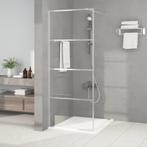 vidaXL Inloopdouchewand 80x195 cm transparant ESG-glas, Doe-het-zelf en Verbouw, Verzenden, Nieuw