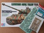 Tamiya 35169 King Tiger Porsche turret 1:35 + PE en Zimmerit, Hobby en Vrije tijd, Modelbouw | Auto's en Voertuigen, Verzenden