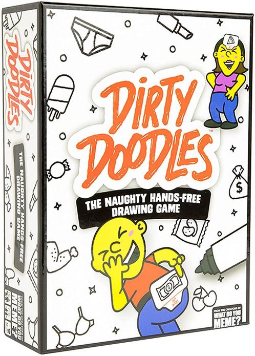 Dirty Doodles - Partyspel | What Do You Meme? -, Hobby en Vrije tijd, Gezelschapsspellen | Bordspellen, Nieuw, Verzenden