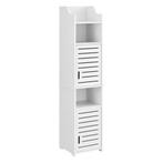 Badkamerkast Mora kolomkast HKC 135x32x32 cm wit, Verzenden, Nieuw