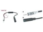 Antenne versterker 12v Din male - Din female