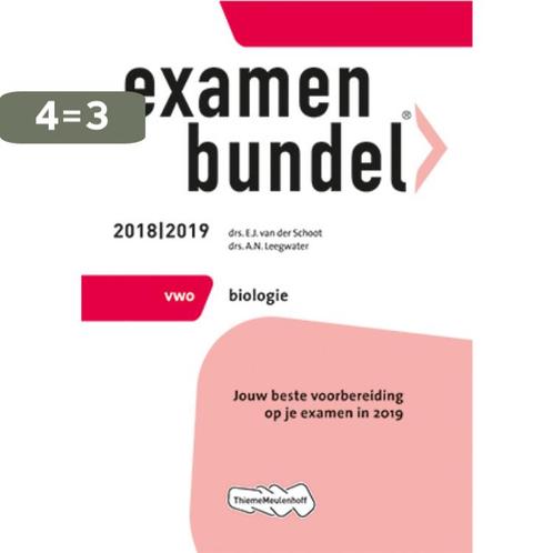 Examenbundel vwo Biologie 2018/2019 9789006429510, Boeken, Schoolboeken, Zo goed als nieuw, Verzenden