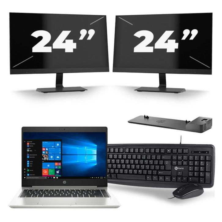 HP ProBook 445 G7 - AMD Ryzen 5 4500U - 14 inch - 8GB RAM -, Computers en Software, Windows Laptops, Zo goed als nieuw, Verzenden