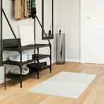 vidaXL Vloerkleed OVIEDO laagpolig 60x110 cm crèmekleurig, Huis en Inrichting, Verzenden, Nieuw, Crème