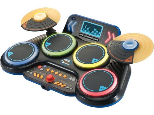 VTech Kidi DJ Drums - Interactief Speelgoed - Stimuleert, Huis en Inrichting, Woonaccessoires | Overige, Zo goed als nieuw, Verzenden