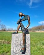 Beeldje - Modernist deep emotional sculpture - Brons, Antiek en Kunst