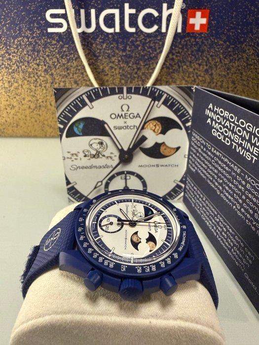 Omega x Swatch - LIMITED EDITION - Mission To Earthphase -, Sieraden, Tassen en Uiterlijk, Horloges | Heren