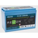Relion RB 12V/200Ah LiFePO4 accu, Nieuw, Ophalen of Verzenden