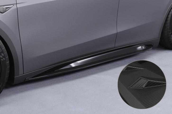 Zijskirts voor Tesla Model Y SS545-M, Auto-onderdelen, Carrosserie en Plaatwerk, Nieuw, Verzenden