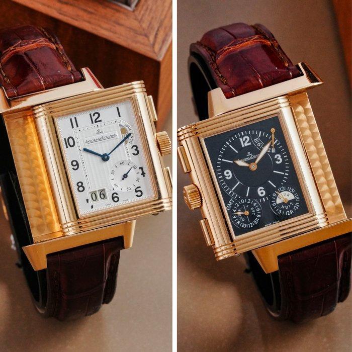 Jaeger-LeCoultre - Reverso Grande GMT 18k Pink Gold -, Sieraden, Tassen en Uiterlijk, Horloges | Heren