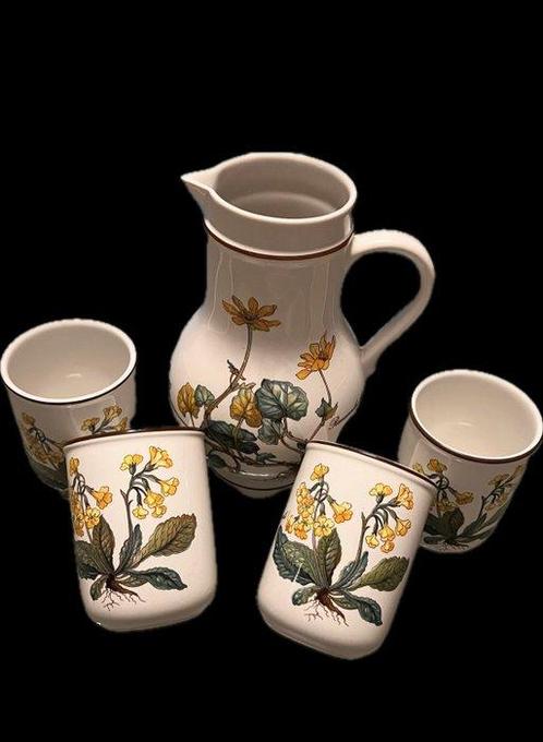 Villeroy & Boch - Set theekopjes (5) - Botanica - Porselein, Antiek en Kunst, Antiek | Meubels | Tafels