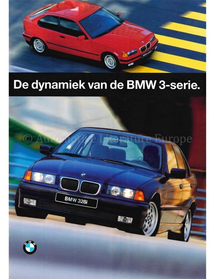 1996 BMW 3 SERIE BROCHURE NEDERLANDS, Boeken, Auto's | Folders en Tijdschriften, BMW