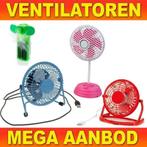 Bureau ventilator - diverse varianten | mini ventilator !, Witgoed en Apparatuur, Ophalen of Verzenden, Nieuw, Ventileren, Staande ventilator