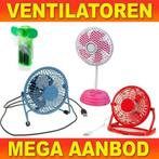 Bureau ventilator - diverse varianten | mini ventilator !, Witgoed en Apparatuur, Airco's, Ophalen of Verzenden, Nieuw, Ventileren