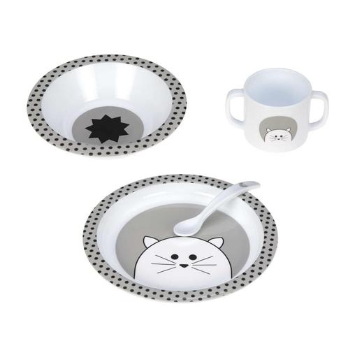 Lässig kinderserviesje 4-delig Little Chums Cat, Kinderen en Baby's, Babyvoeding en Toebehoren, Verzenden
