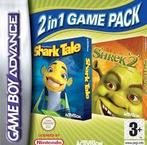 2 Games in 1 Shark Tale & Shrek 2-Standaard (GBA) Gebruikt, Spelcomputers en Games, Games | Nintendo Game Boy, Ophalen of Verzenden