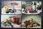 Stillevens (o.a. noten, fruit, vis, vlees, jacht) -, Verzamelen, Gelopen