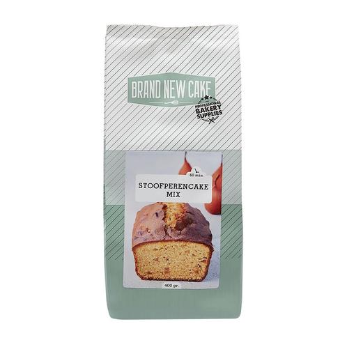BrandNewCake Stoofperencake-mix 400g, Hobby en Vrije tijd, Taarten en Cupcakes maken, Nieuw, Verzenden