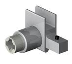 Draai - drukcilinderslot t.b.v. schuifloket XL, Doe-het-zelf en Verbouw, Kozijnen en Schuifpuien, Ophalen of Verzenden, Nieuw