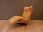 Chill Line relaxstoel Luc, Cognac showroommodel 25% KORTING!, Minder dan 75 cm, Chill Line relaxstoel Luc, Nieuw, Ophalen of Verzenden