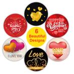 500 Stickers Labels Rol Love & Valentine rol sluit etiketten, Ophalen of Verzenden, Nieuw