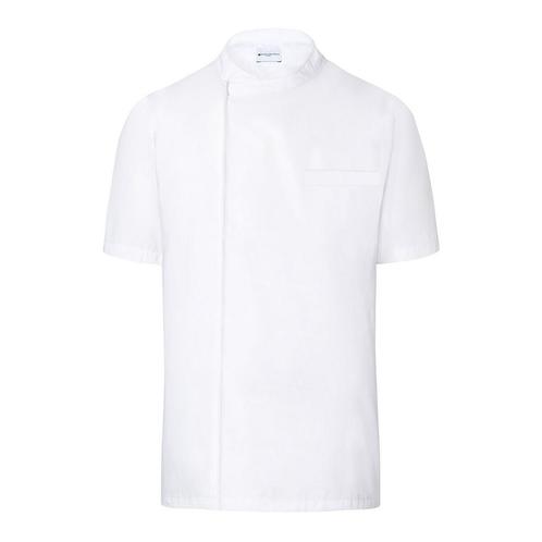 GGM Gastro | KARLOWSKY | Korte Mouw Kokshemd - Wit - maat: |, Kleding | Heren, T-shirts, Wit, Maat 52/54 (L), Nieuw, Verzenden
