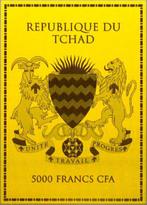 Tsjaad. 5000 Francs ND Queen Cleopatra Certificate