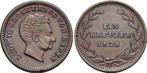 Cu-kreuzer 1828 Baden-durlach Ludwig 1818-1830, Postzegels en Munten, Munten | Europa | Niet-Euromunten, Verzenden
