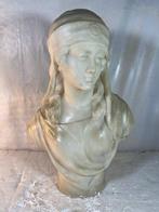 pugi - Pugi - Buste, Femme orientale - 43 cm - Marmer, Antiek en Kunst, Antiek | Keramiek en Aardewerk