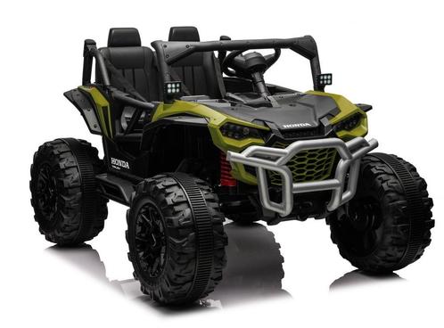 Kinderauto 24V HONDA TALON, 2 zitter, groen, 4wd, BT, FM,RC, Kinderen en Baby's, Speelgoed | Speelgoedvoertuigen, Afstandsbediening