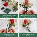 Pinclip magneet per set voor bruidswerk, corsage magnetic, Ophalen of Verzenden, Nieuw