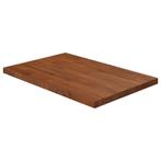 vidaXL Wastafelblad 60x40x2,5cm behandeld massief hout, Huis en Inrichting, Keuken | Keukenelementen, Nieuw, Verzenden