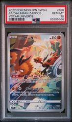 PSA 10 | Galarian Zapdos Art Rare | s12a VSTAR Universe |, Hobby en Vrije tijd, Verzamelkaartspellen | Pokémon, Ophalen of Verzenden