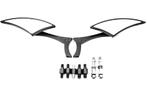 Batwing spiegelset Citycoco, Nieuw