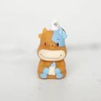 Mini Sleutelhanger/ Smartphone hanger Koe Blauw, Ophalen of Verzenden, Nieuw