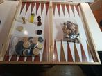 Bordspel - Backgammon y Ajedrez - Hout, Antiek en Kunst
