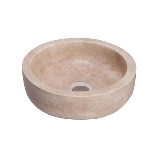 Waskom Forzalaqua Verona XS Travertin Gezoet 30X10 cm, Doe-het-zelf en Verbouw, Sanitair, Overige typen, Nieuw, Ophalen of Verzenden